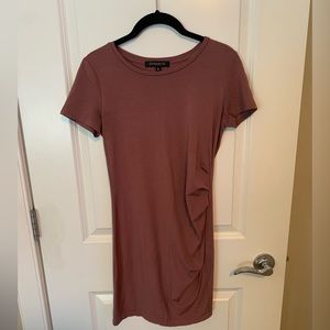 Dusty Rose coloured mini dress